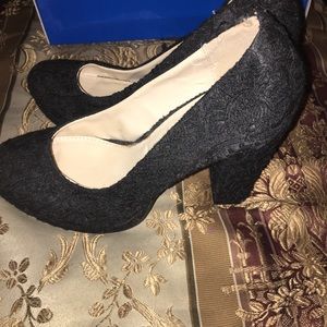 Black heels